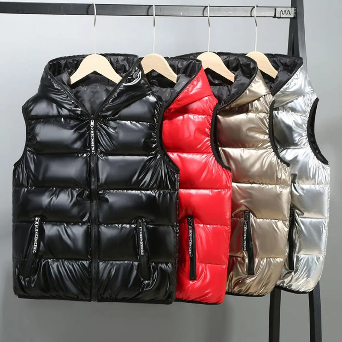 2022 gilet invernali con cappuccio da donna in cotone imbottito senza maniche Parka cappotto giacca casual da uomo impermeabile