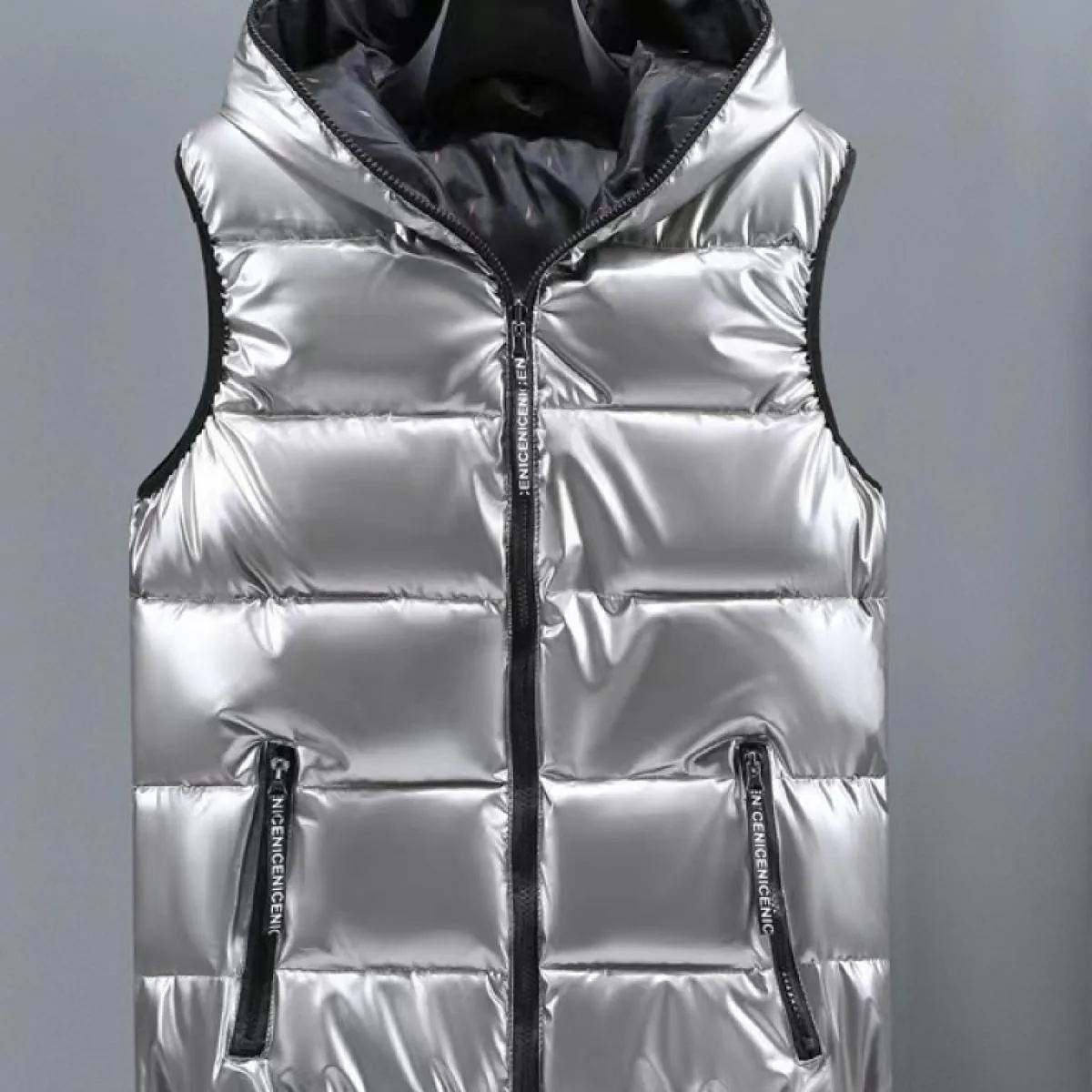 2022 gilet invernali con cappuccio da donna in cotone imbottito senza maniche Parka cappotto giacca casual da uomo impermeabile