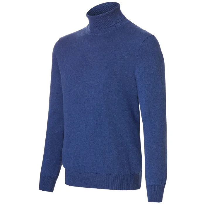 Baileys dolcevita uomo 100% cotone Blu grigio