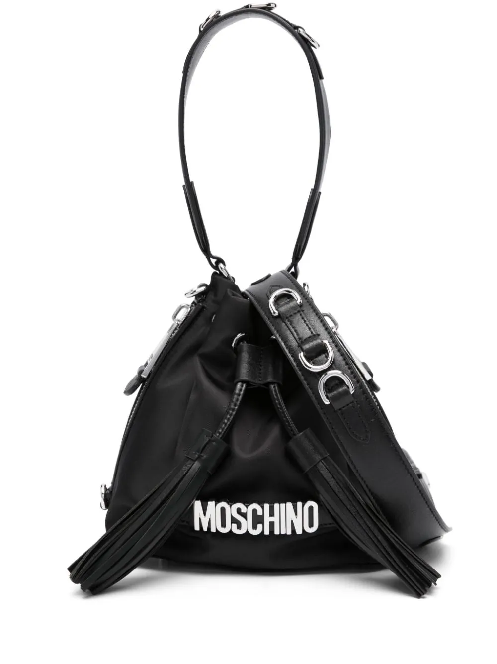 Borsa a secchiello con logo