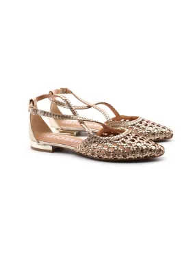 GioseppoLeskovic ballerina in pelle intrecciata
