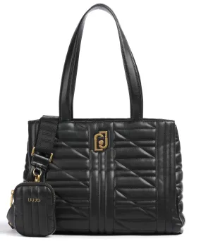  Liu Jo Achala Borsa shopper pelle sintetica nero  