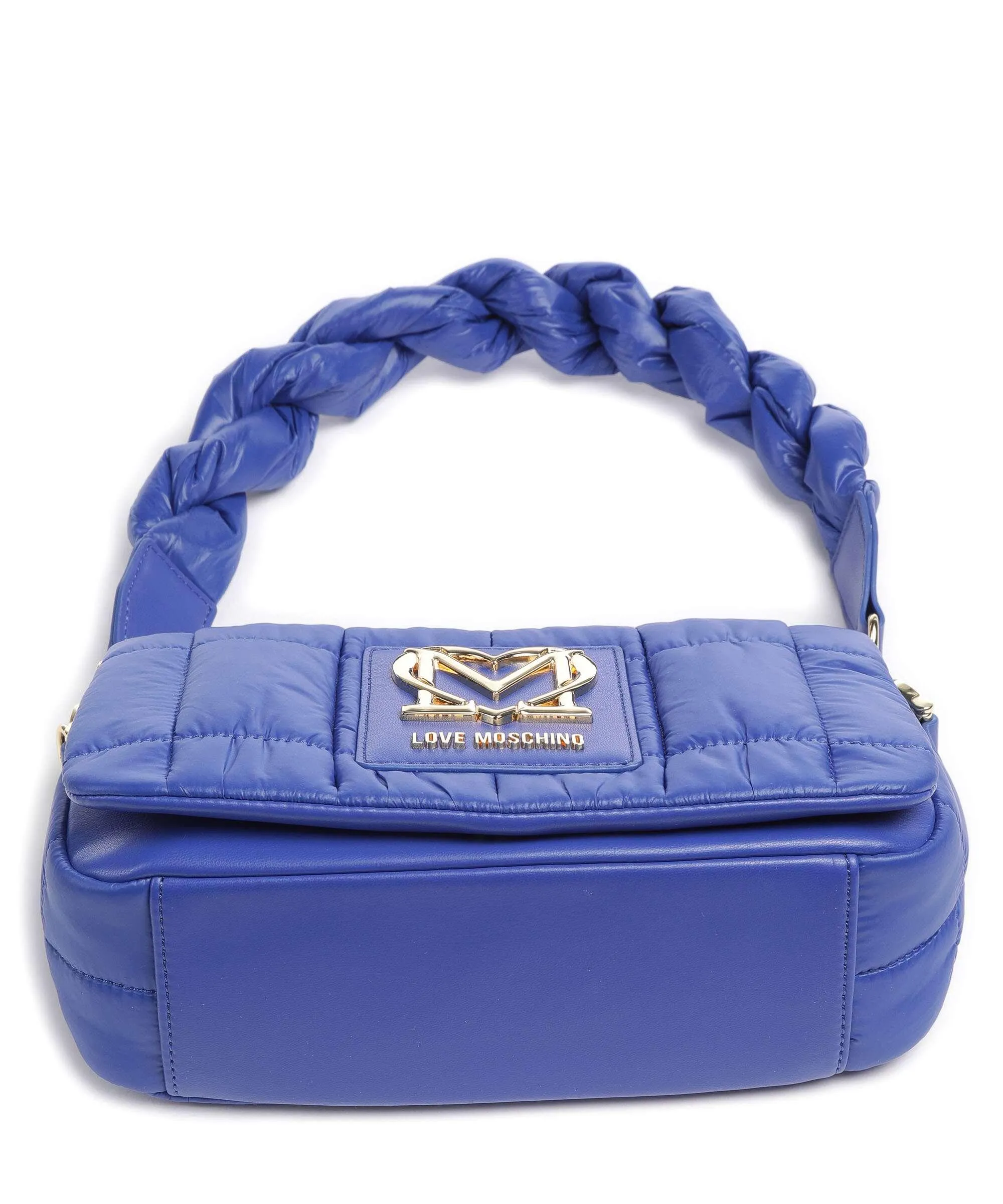  Love Moschino Thin Air Borsa a spalla nylon blu  