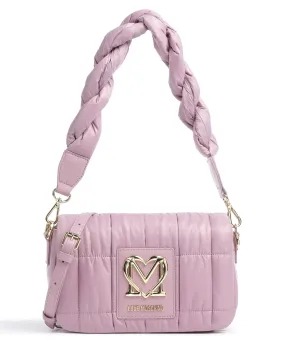  Love Moschino Thin Air Borsa a spalla nylon rosa  
