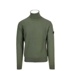 Maglia dolcevita unito con intarsi Otawara
