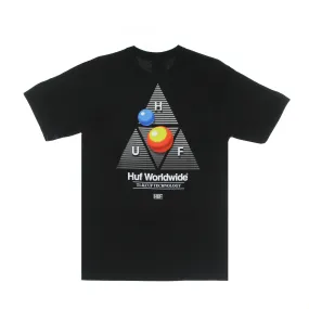 Maglietta Uomo Video Format Triple Triangle Tee Black