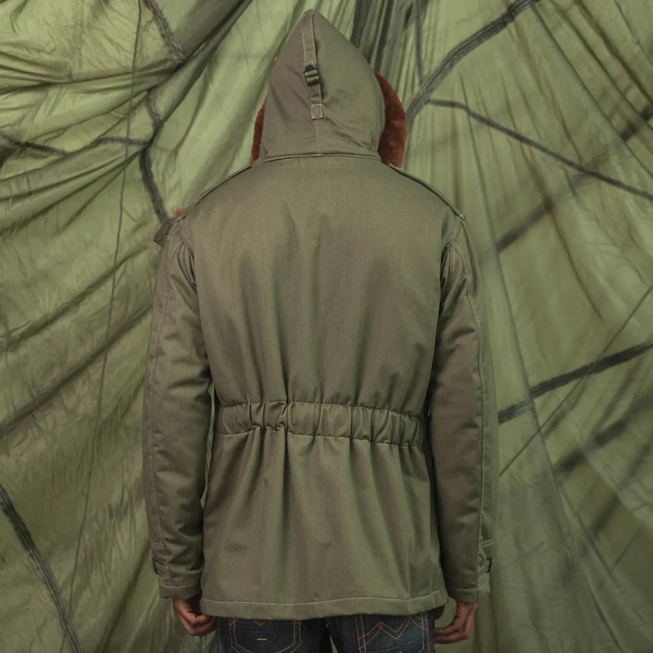 Parka invernale Cockpit usa b-11 oliva prodotto negli usa