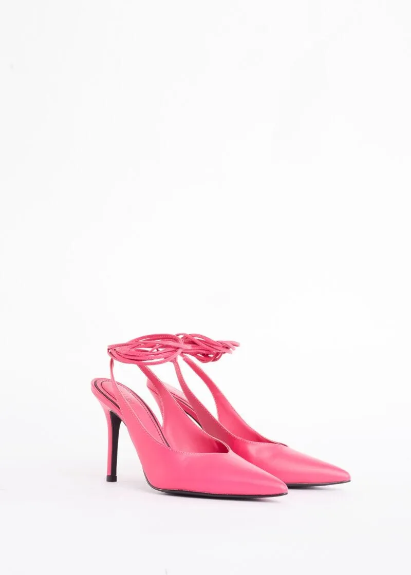 Slingback con laccetti