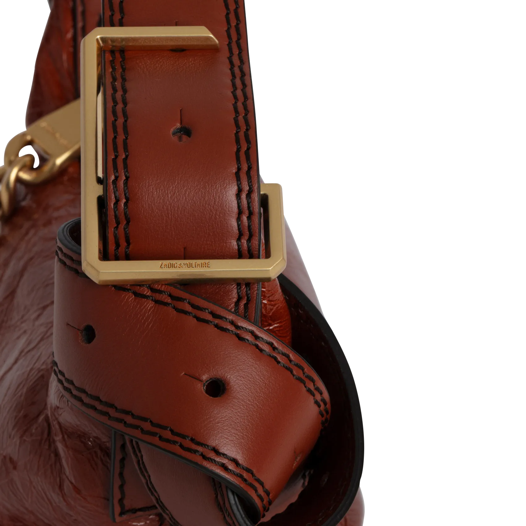  ZADIG&VOLTAIRE   LE CECILIA XS - Borsa in pelle | Marrone